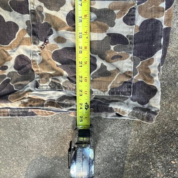 Men's boxy vintage duck camo Jacket shirt 80s 90s gorpcore - Picture 7 of 7